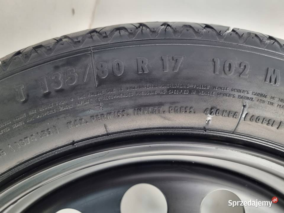 KOŁO DOJAZDOWE BMW X3 E83 E60 dojazdówka 13580 Chełm sprzedam