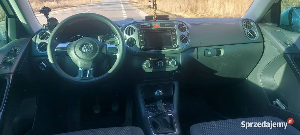 VW Tiguan 2008r Baiły Czarne Wnętrze Klima manualna Skarżysko-Kamienna