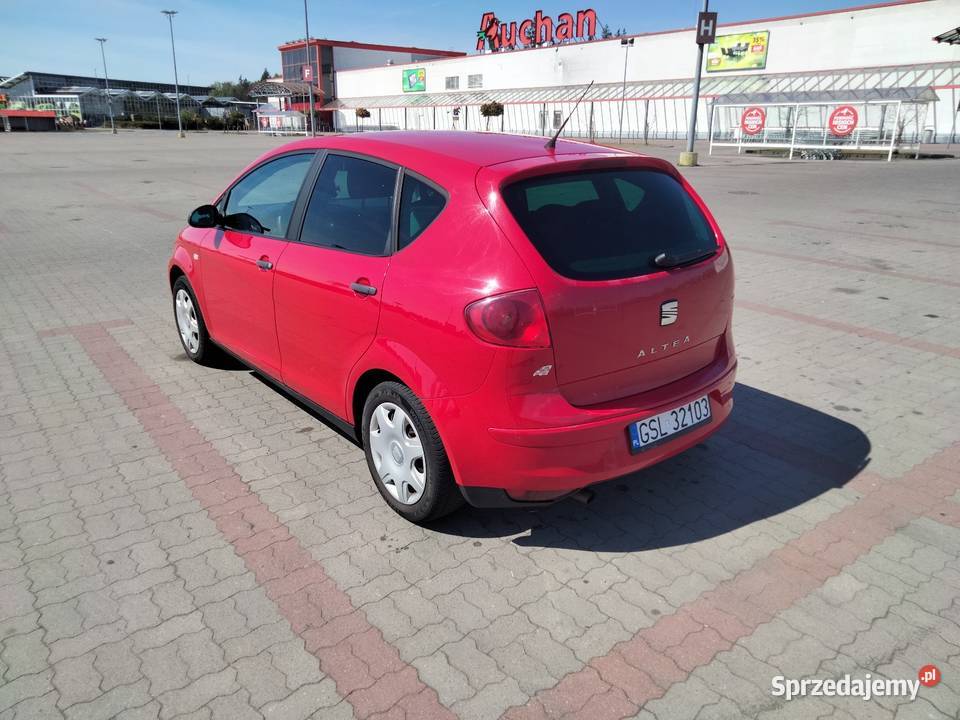 Seat Altea 16 MPI GAZ 2007r przebieg 184 Hatchback Słupsk sprzedam