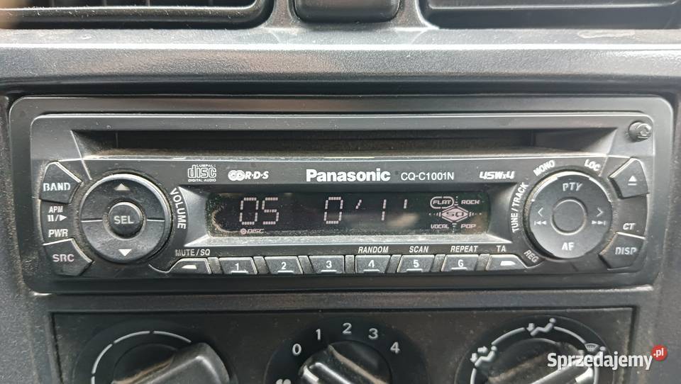 Panasonic CQC1001N radio samochodowe car audio Wołomin