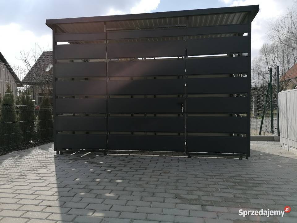 Wiata Śmietnikowa ŚMIETNIKWiataGaraż Blaszany Opole
