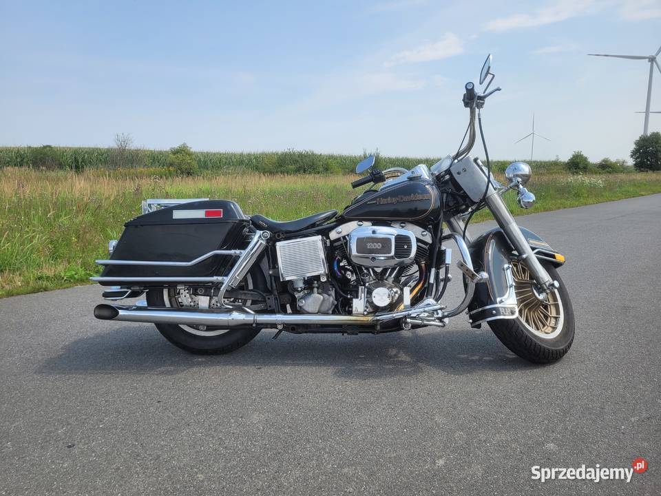 Harley Shovelhead 1978 chopper Kostomłoty