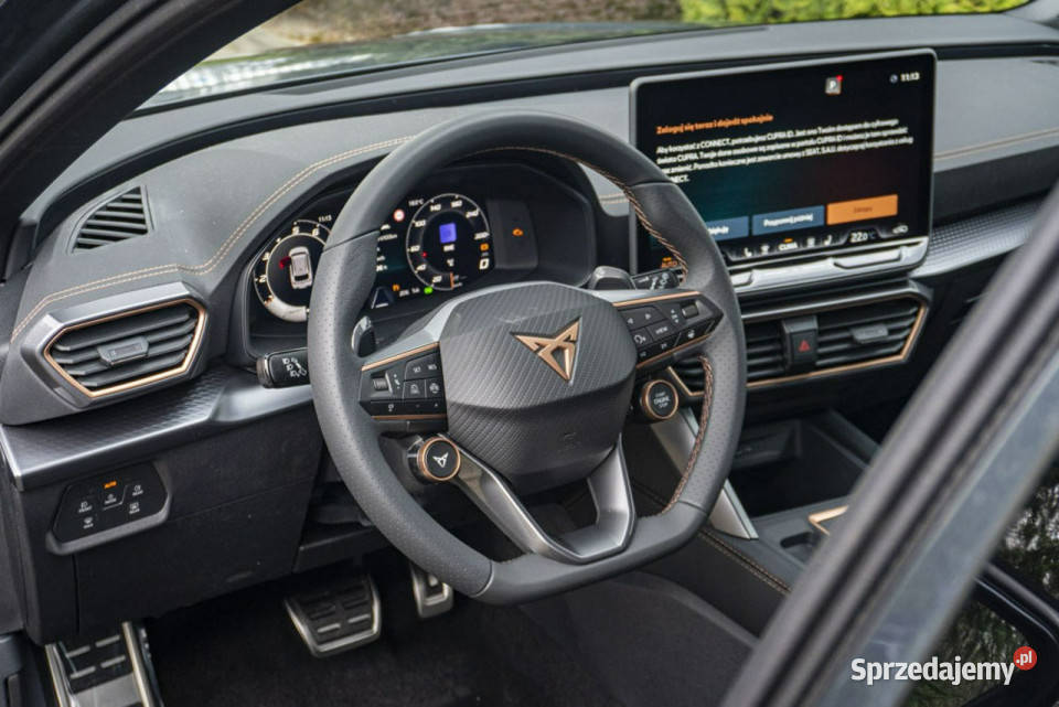 Cupra Leon Sportstourer 20 TSI 204 DSG 4Drive centralny zamek Łódź