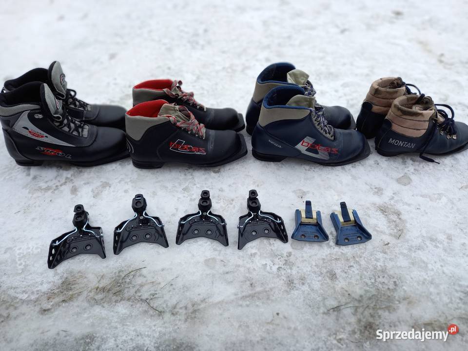 Buty do nart biegowych zapięcia Łomża