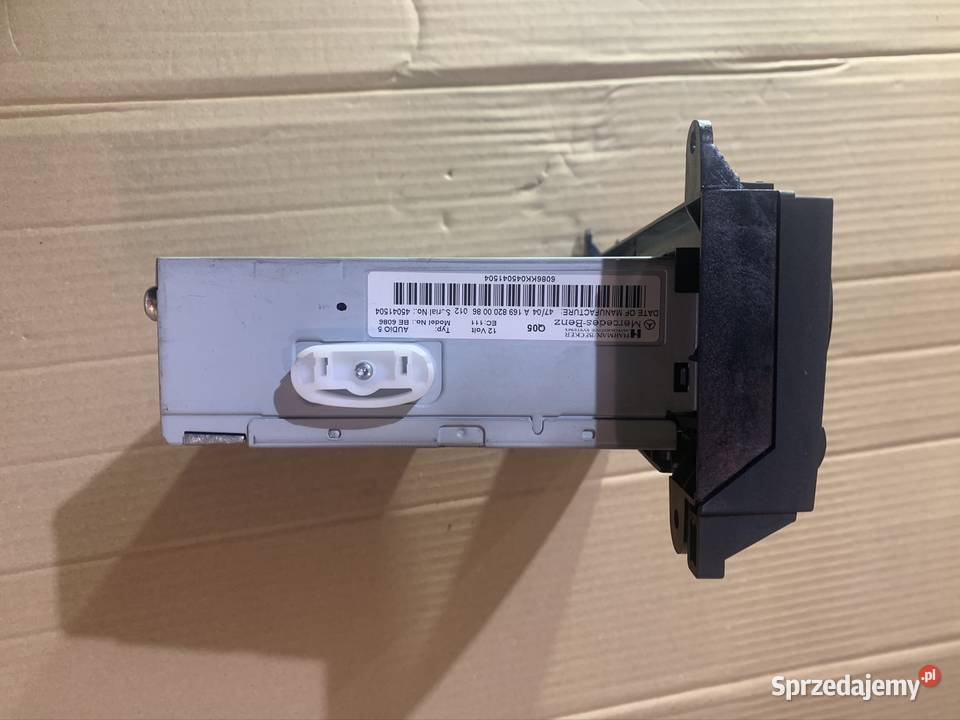 A1698200086 radio fabryczne Mercedes a w169 b osobowe zachodniopomorskie