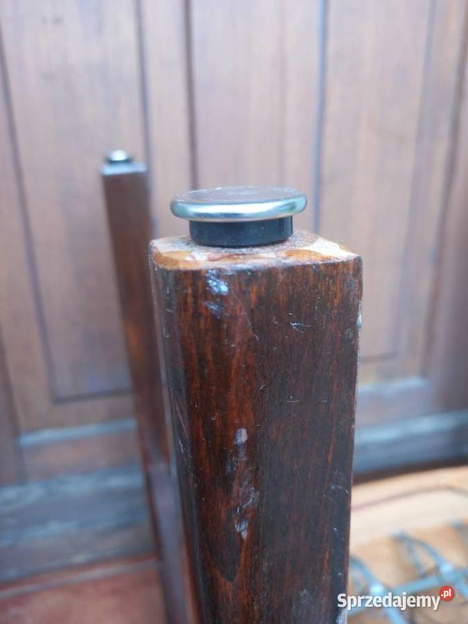 Stary taboret stołek na sprężynach do fortepianu Stołki i taborety Rawicz