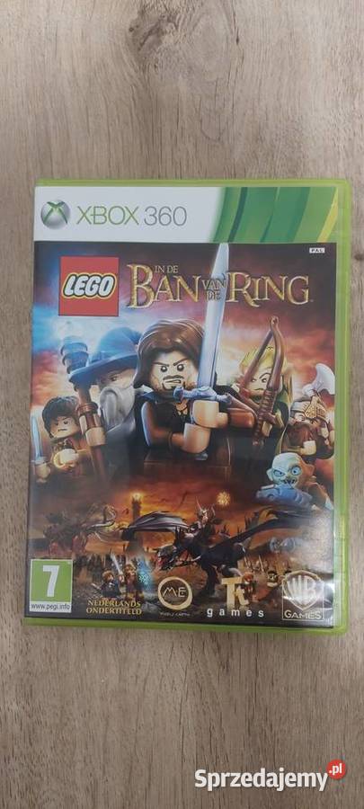 Xbox gra dzieci Lego władca pierścieni Łęczna sprzedam
