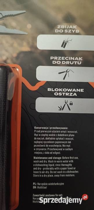 WILD TREK Pro Series narzędzie wielofunkcyjne 12 warmińsko-mazurskie Ełk sprzedam