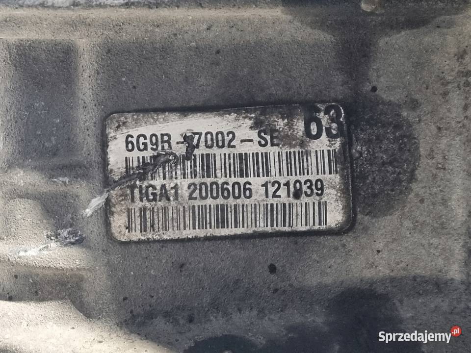 SKRZYNIA BIEGÓW Ford Galaxy MK3 S 20 TDCI osobowe Chełm