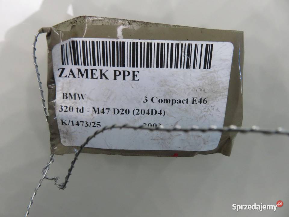 ZAMEK PRAWY PRZEDNI BMW 3 Compact E46 82534339
