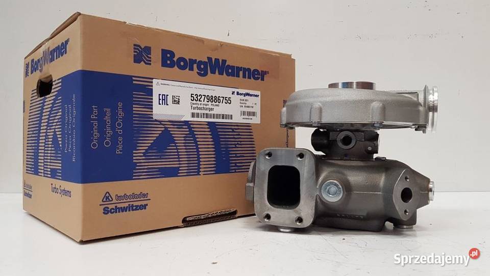 Nowa turbosprężarka BorgWarner KKK 53279886755 Siedlce