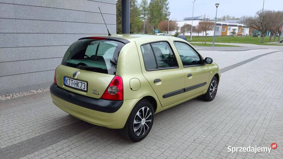 Renault Clio 2005 12 16v Lift Klimatyzacja Niski benzyna Jasło