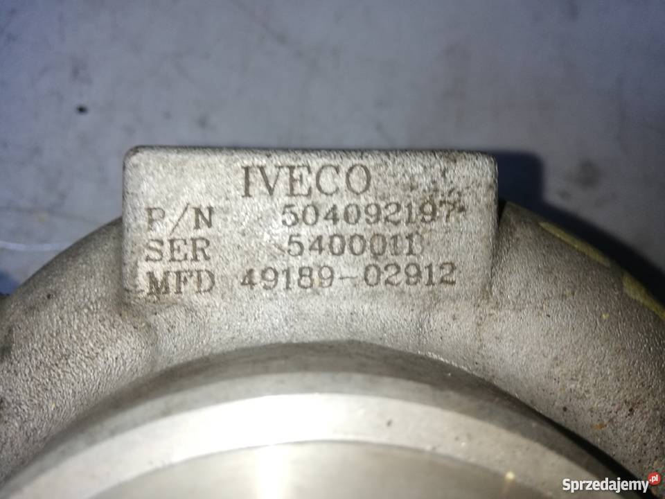 Turbosprężarka Ducato 30 4918902951 Nowy środek Suchedniów sprzedam
