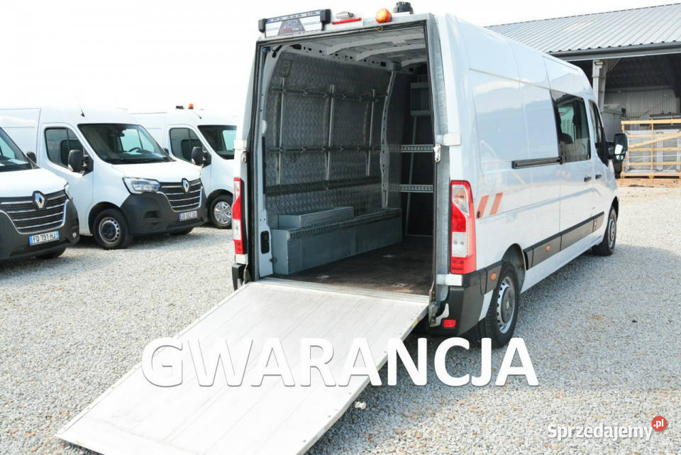 Renault Master 7 osobowy brygadówka NAJAZD pełna mazowieckie Warszawa