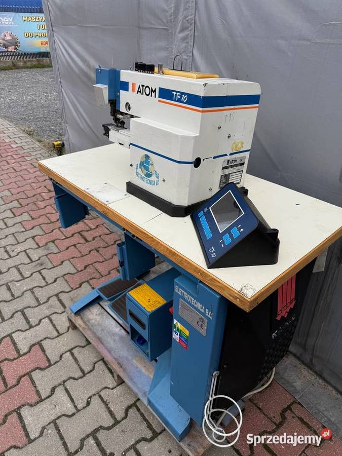 Atom TF10 CE komputerowa zawijarka brzegów Łaskarzew sprzedam