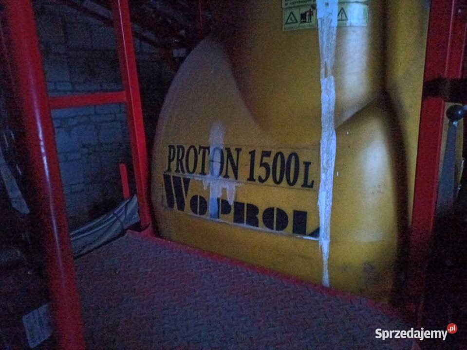 Opryskiwacz polowy PROTON 1500l nieuszkodzony Lublin sprzedam