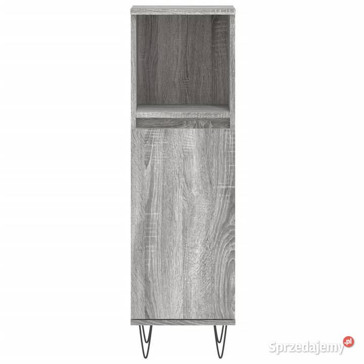 Szafka łazienkowa szary dąb sonoma 30x30x100 mazowieckie Warszawa sprzedam