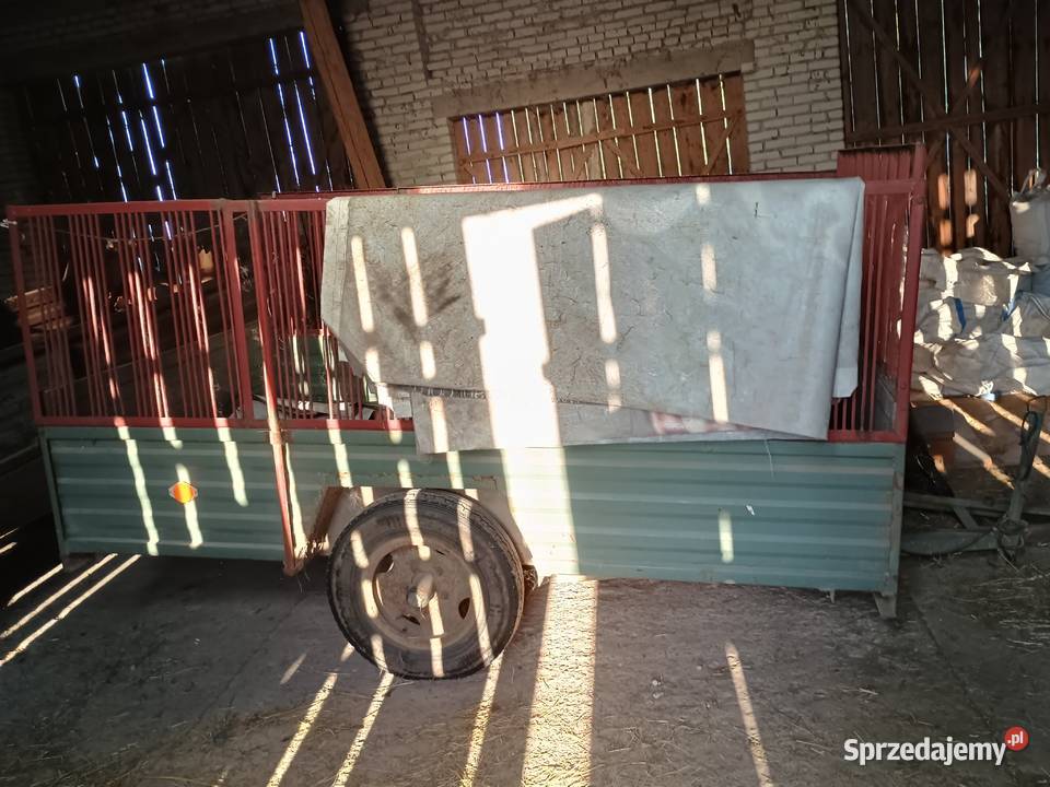 Przyczepka jednoosiowa Węgrów