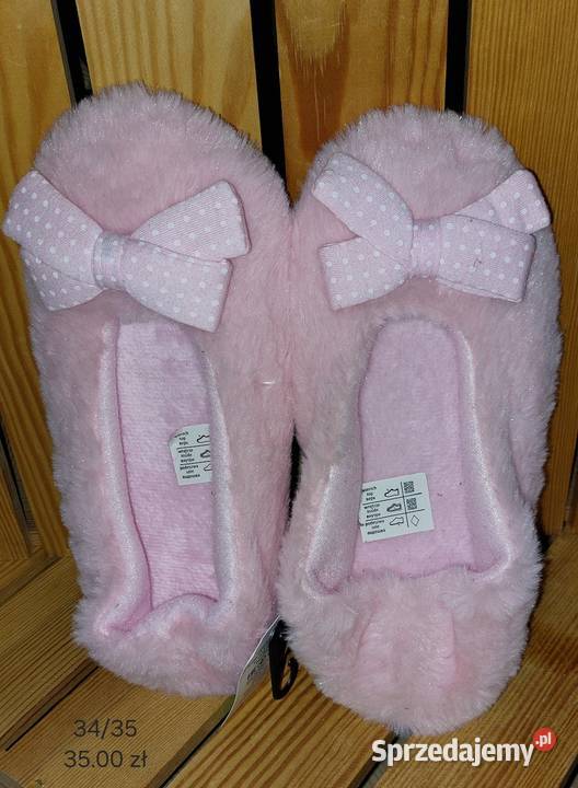 Kapcie baletki cieplutkie rozmiar 3435 małopolskie Wadowice