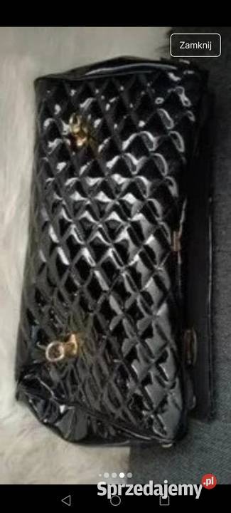 Torba do ręki czarna elegancka