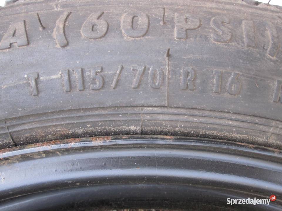 OPEL VECTRA C koło dojazdowe 1157016 92M 5x110 świętokrzyskie