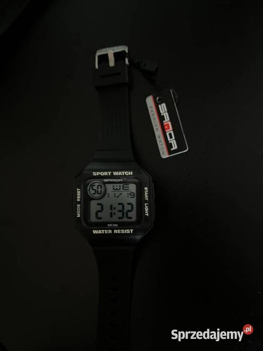 SANDA Męski cyfrowy zegarek sportowy NOWY Męskie mazowieckie
