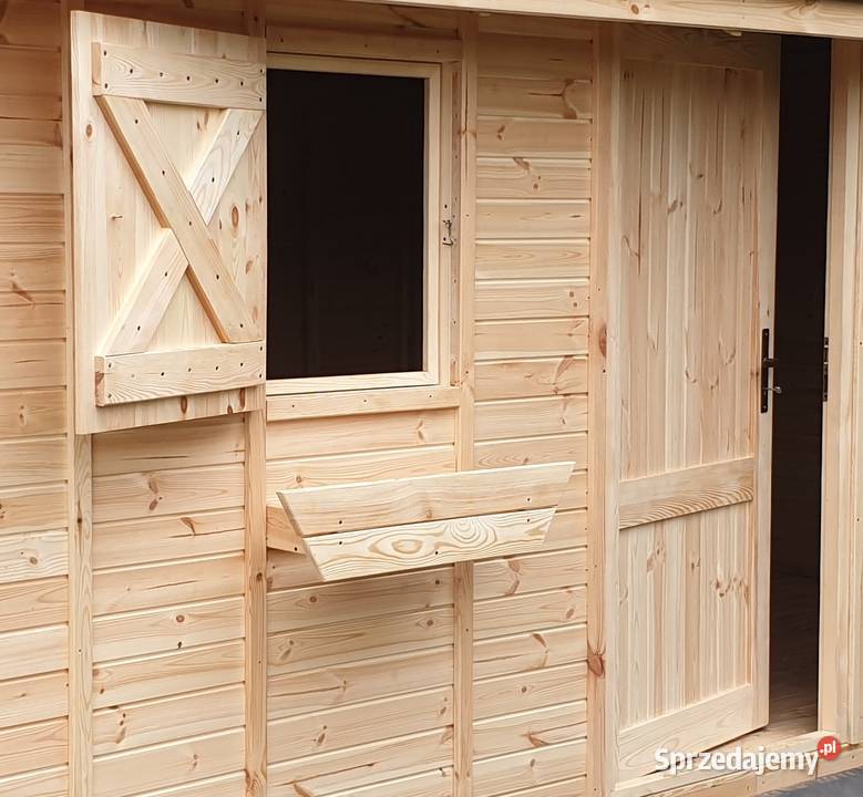 Domek ogrodowy narzędziowy drewniany śląskie Zimnowoda
