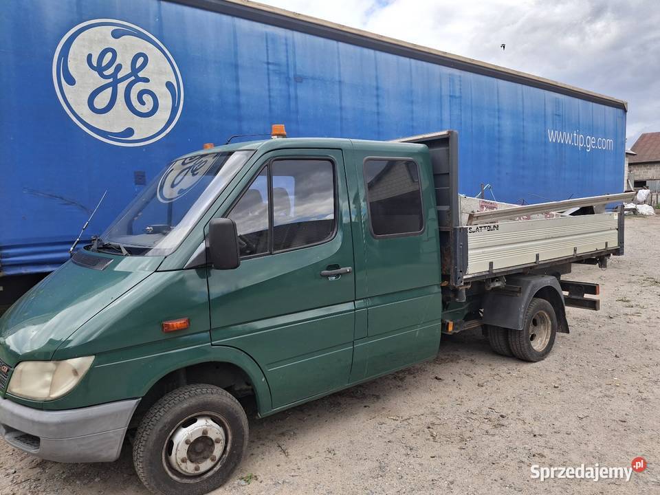 Mercedes sprinter cdi 2003 blaszak kiper diesel Krzywda