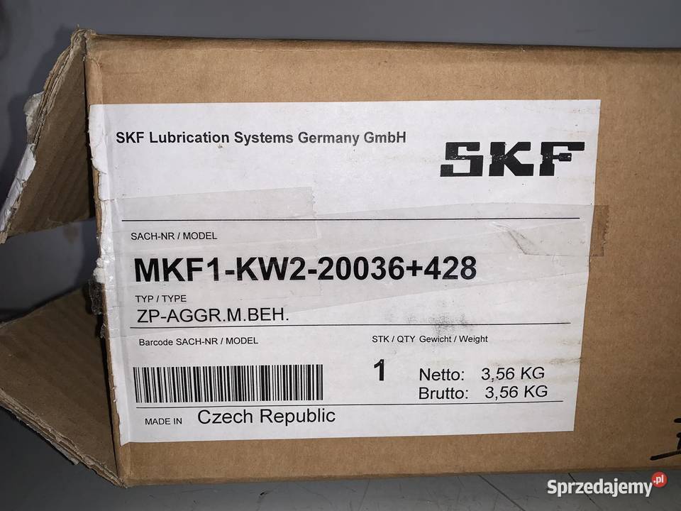 SKF MKF1KW220036 Gear Pump Unit Pozostałe Warszawa