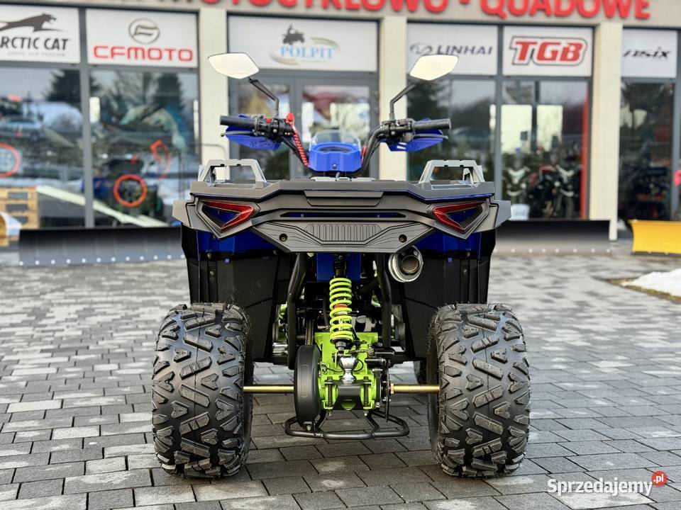 QUAD ASIX GRIZZLY 125CC 8 31 GRANATOWOLIMONKOWY Głogoczów