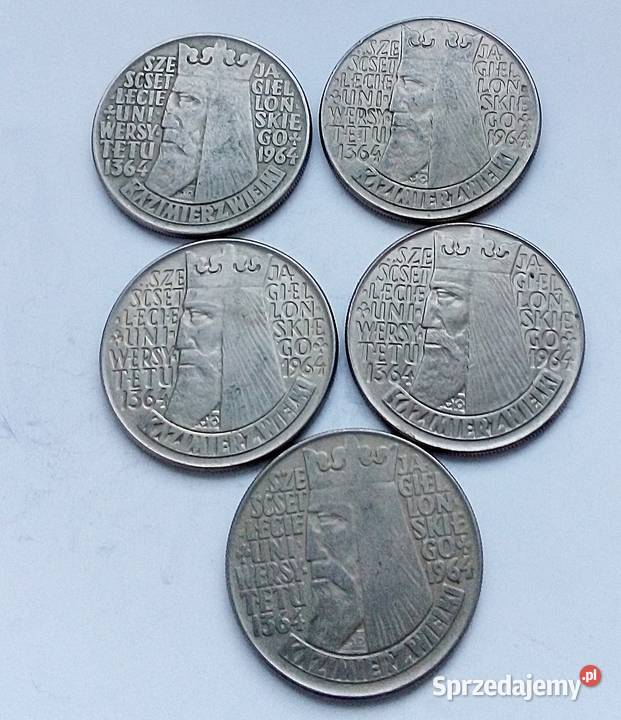 POLSKA10 1964 rbzCuNi KWIELKI WYPUKŁY WKLĘSŁY sprzedam