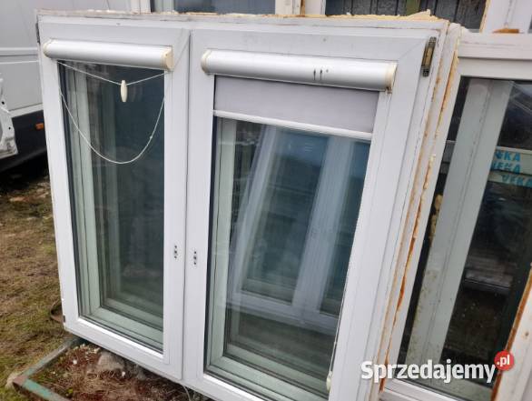 Okno PCV 1465x1435 roleta wewnętrzna