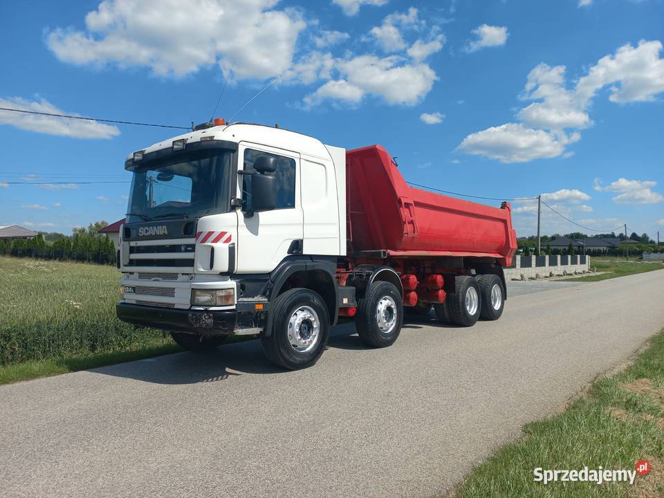 Scania 124 400 8X4 Wywrotka 4ośka Fajny Stan Mielec