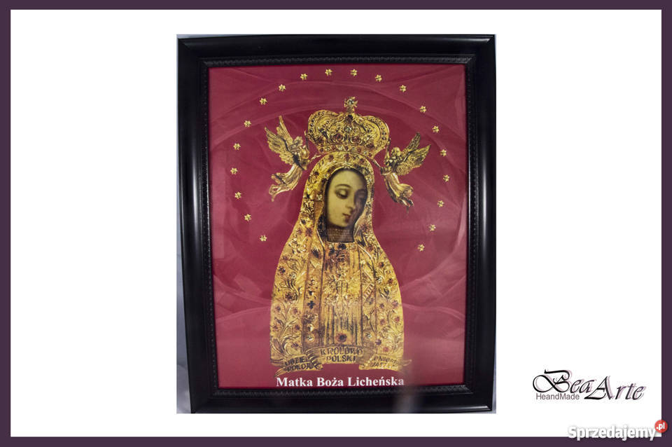 Obraz Matki Boskiej Licheńskiej oszklony Łysa Góra