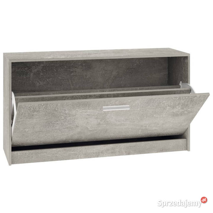 Ławka z miejscem na buty szara 80x24x45 WM342642 mazowieckie Warszawa