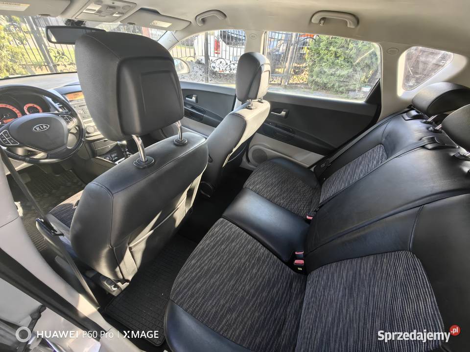 KIA CEED 16 2008r sprowadzona 206kkm przebiegu srebrny Łomża