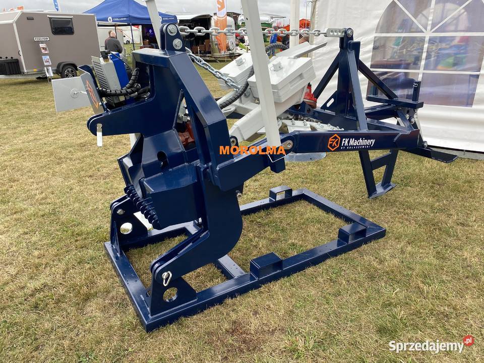 Pług leśny aktywny KOŁASZEWSKI 1talerzowy napęd Pułtusk