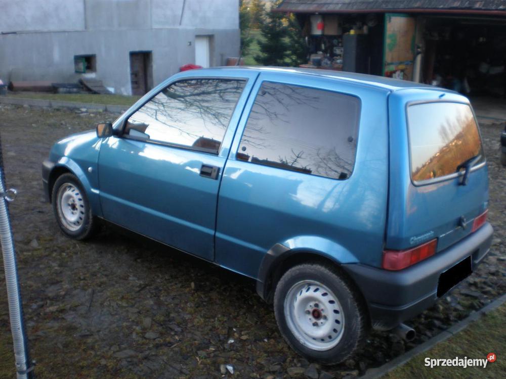 FIAT CC NIEBIESKI METALIC Wieliczka