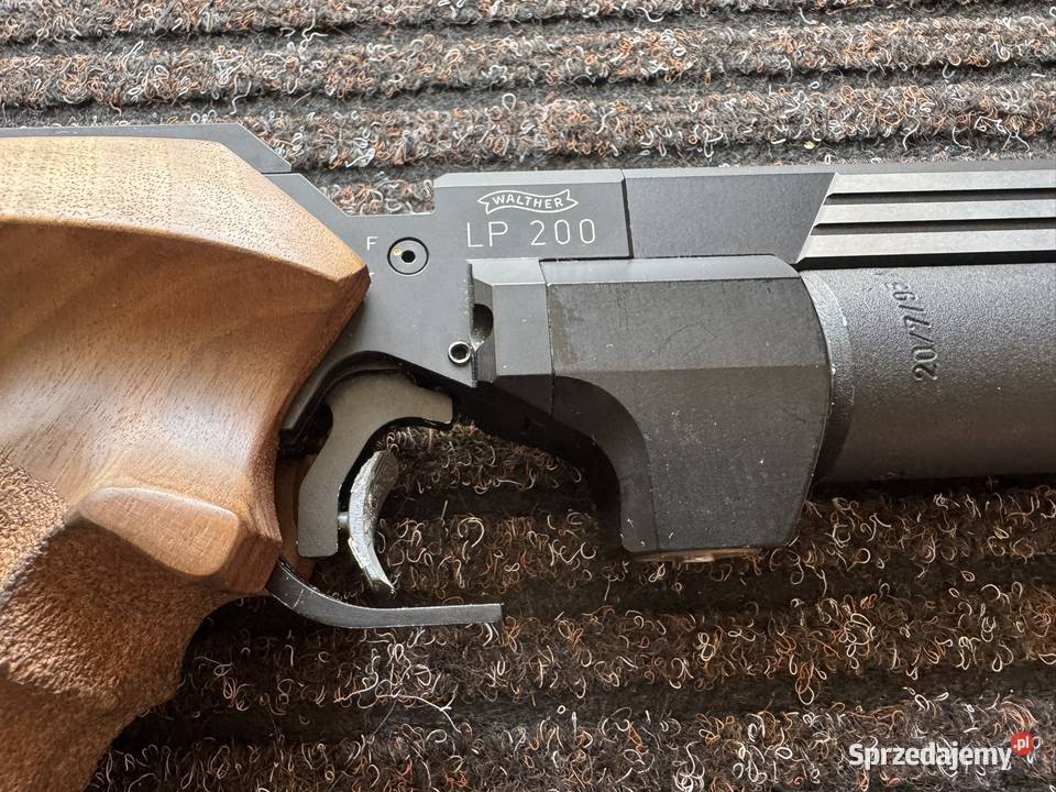 Pistolet Match Walther LP200 Prawy Rozmiar M Kłodawa