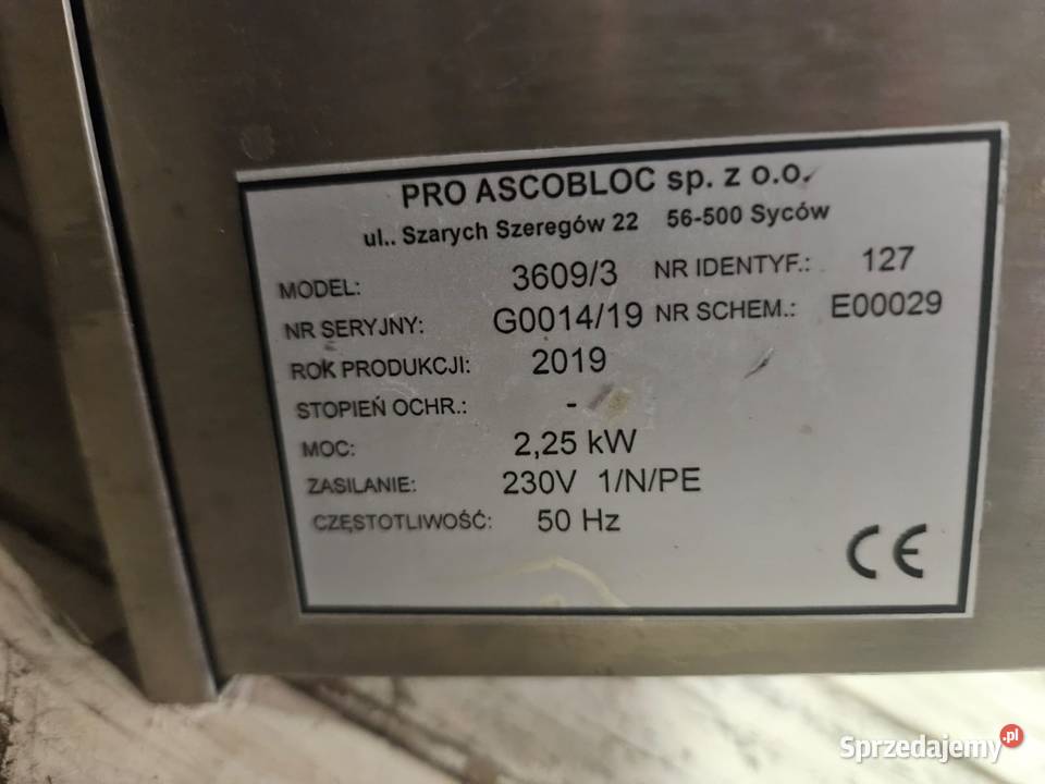 Wanna bemarowa Bemar do zabudowy Typ 3609 3 x Pszczyna