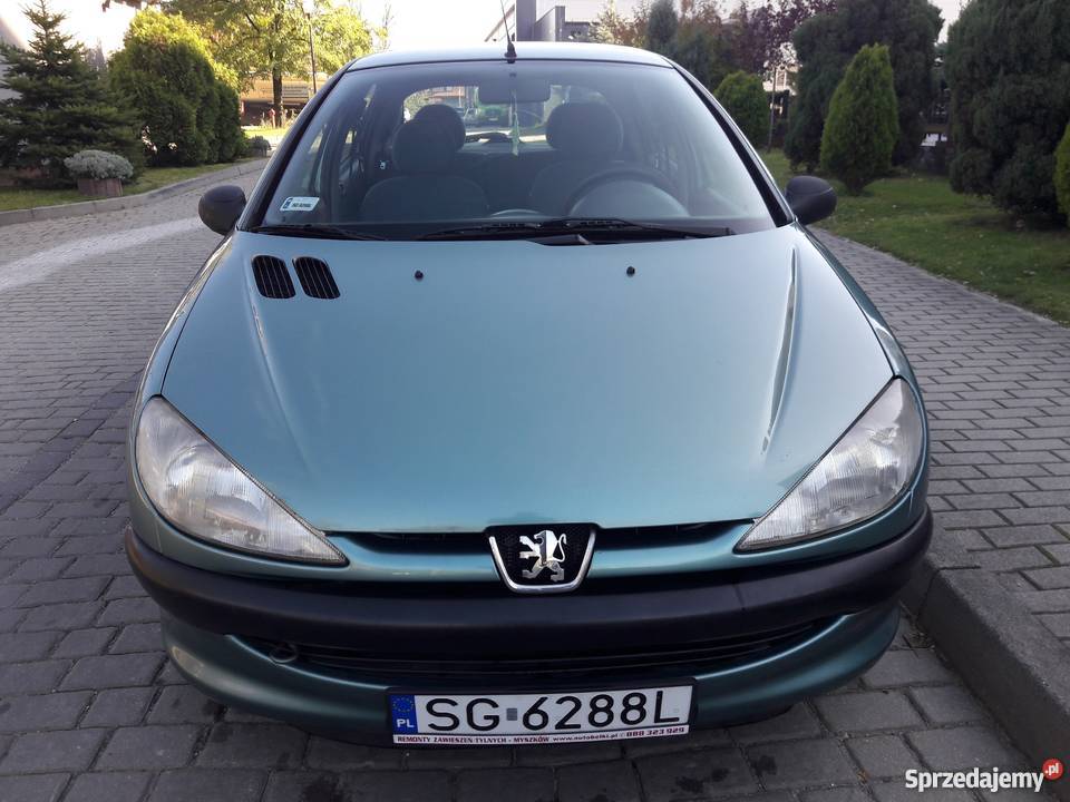 PEUGEOT 206 60 Special Edition 5 Drzwiowy niebieski Gliwice