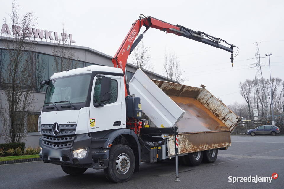 MercedesBenz Arocs 2636 6x4Wywrotka 2stronnaHDS szyberdach Wywrotki Kraków