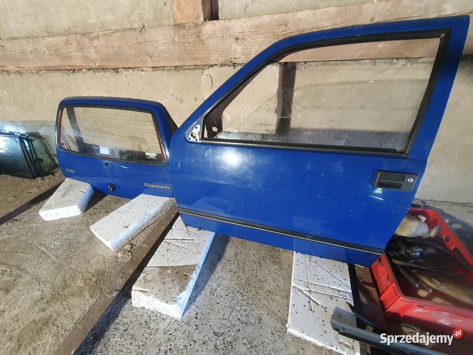Fiat Cinquecento części wszystkie drzwi maska Pozostałe śląskie Gliwice