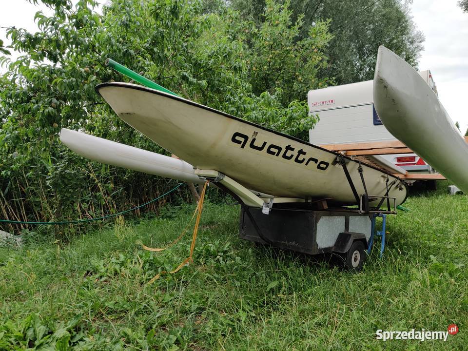 Łódź cztero funkcyjna Trimaran quattro Miejska Górka