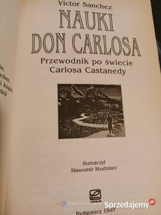 Nauki Don Carlos książki prezenty magia rozwój Rok wydania 1997 Warszawa sprzedam