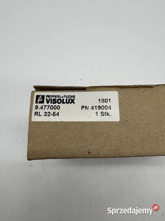 Visolux Pepperl Fuchs RL 3254 419004 9477000 Warszawa sprzedam
