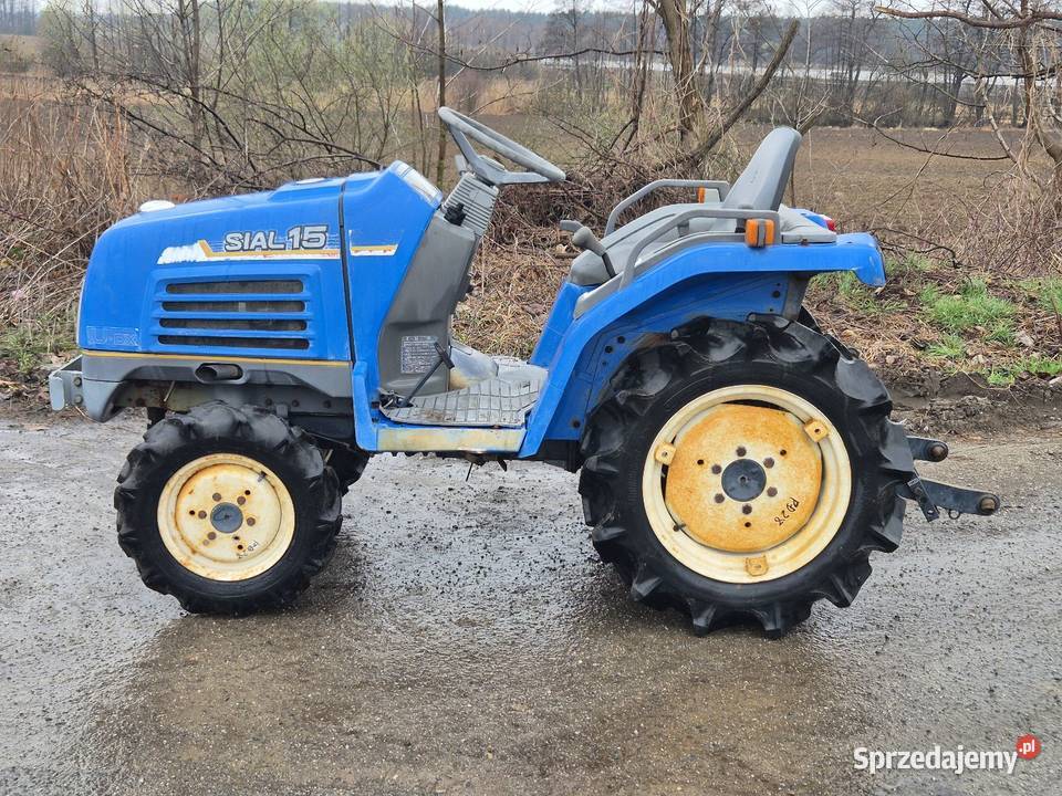 Traktorek ISEKI SIAL TF15D 15 44 Wspomaganie