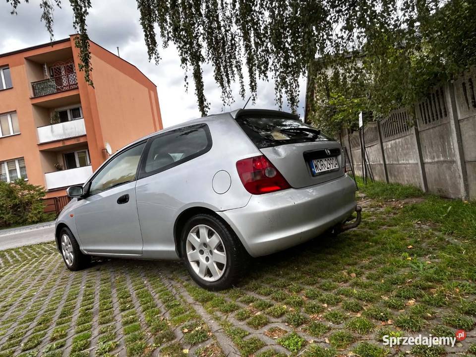 Honda Civic 17 diesel 2002 401001km Ostrów Mazowiecka sprzedam