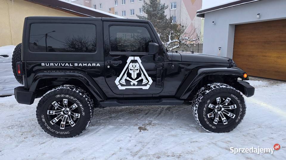 Jeep wrangler wersja Sahara 36 benzyna 2016 automatyczna