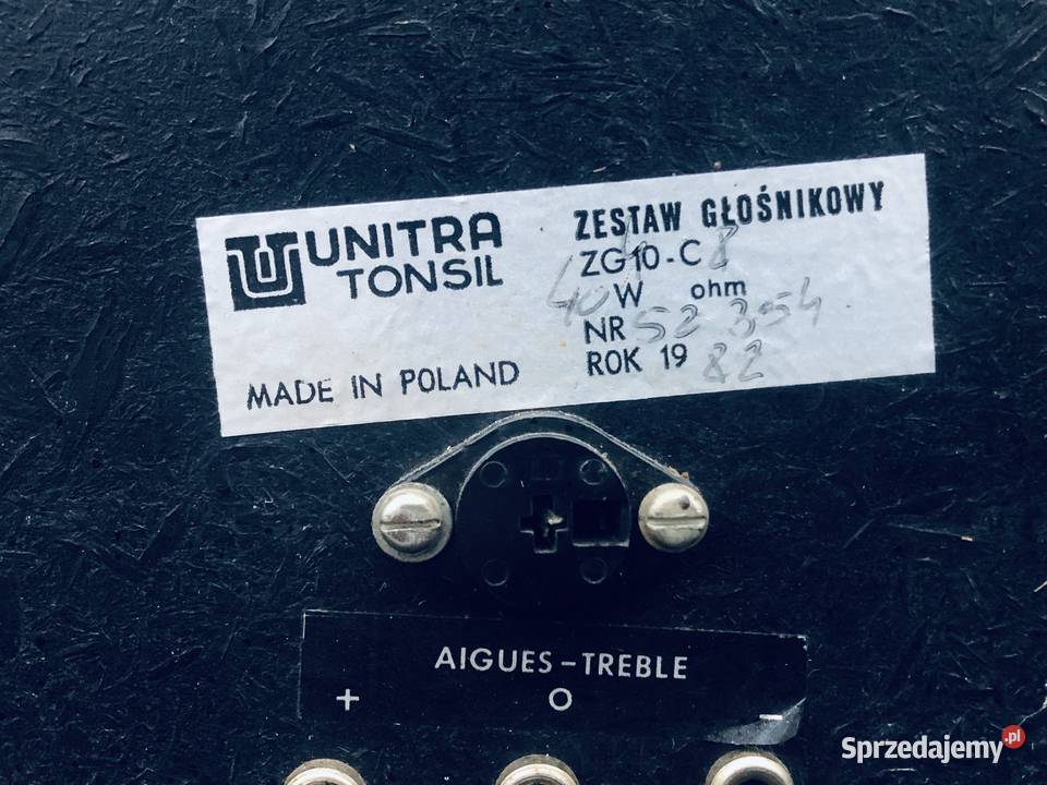 Głośniki Tonsil Pozostałe